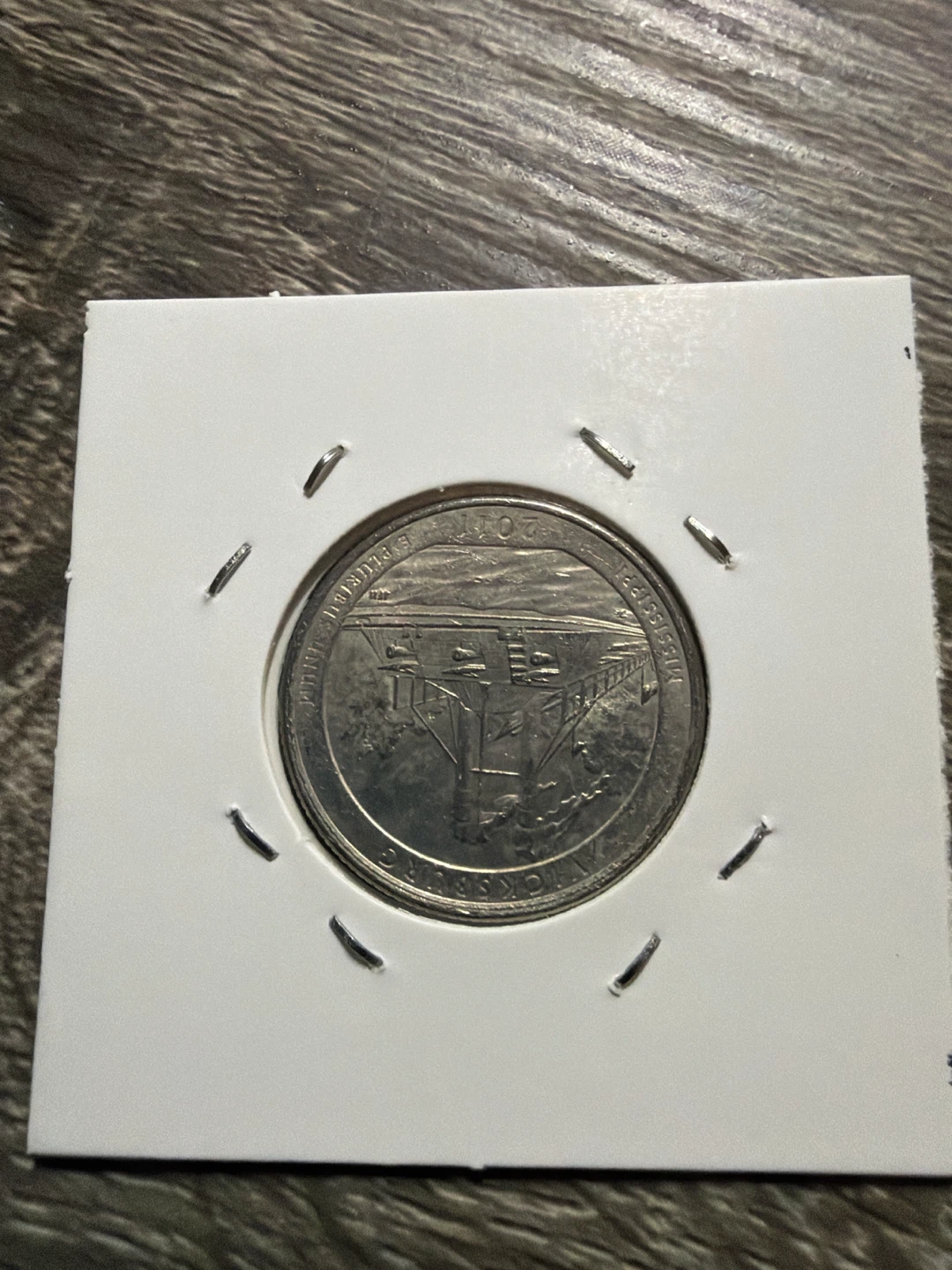 2011 P Vicksburg Quarter Dollar Coin - photo 2