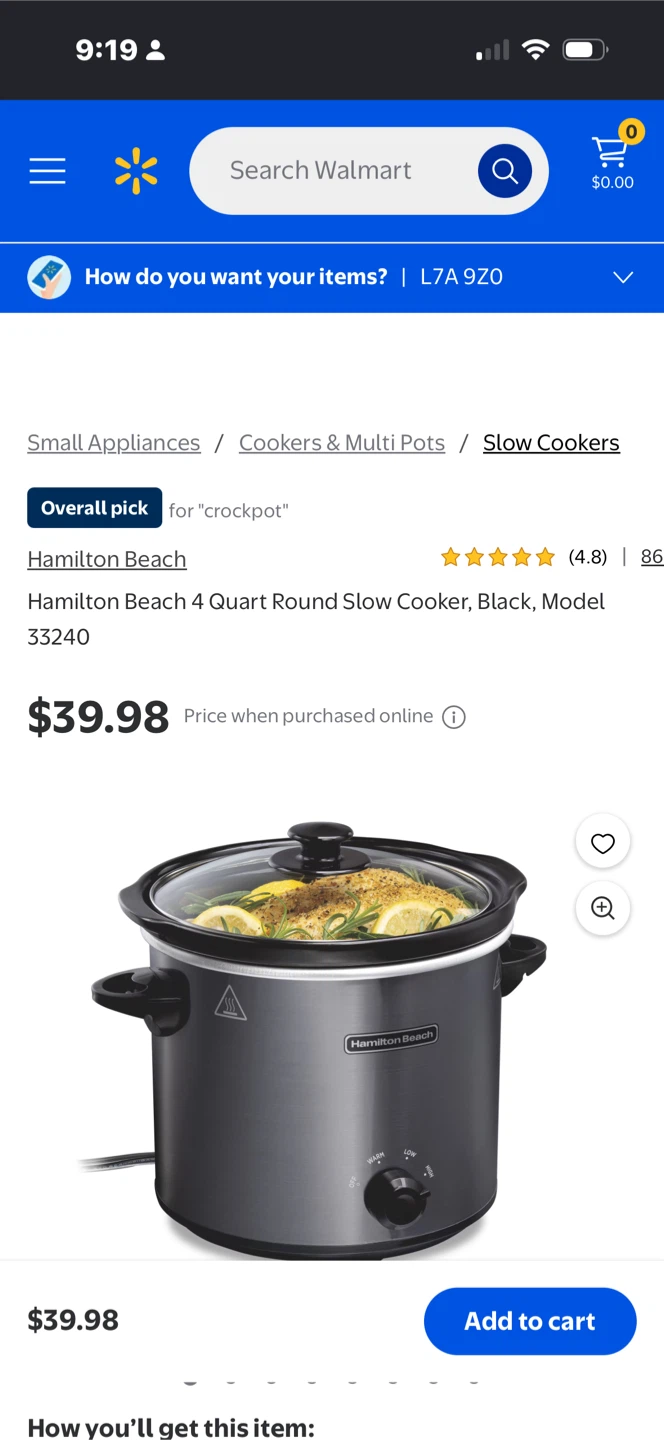 Hamilton Beach 4 Quart Round Slow Cooker - photo 3