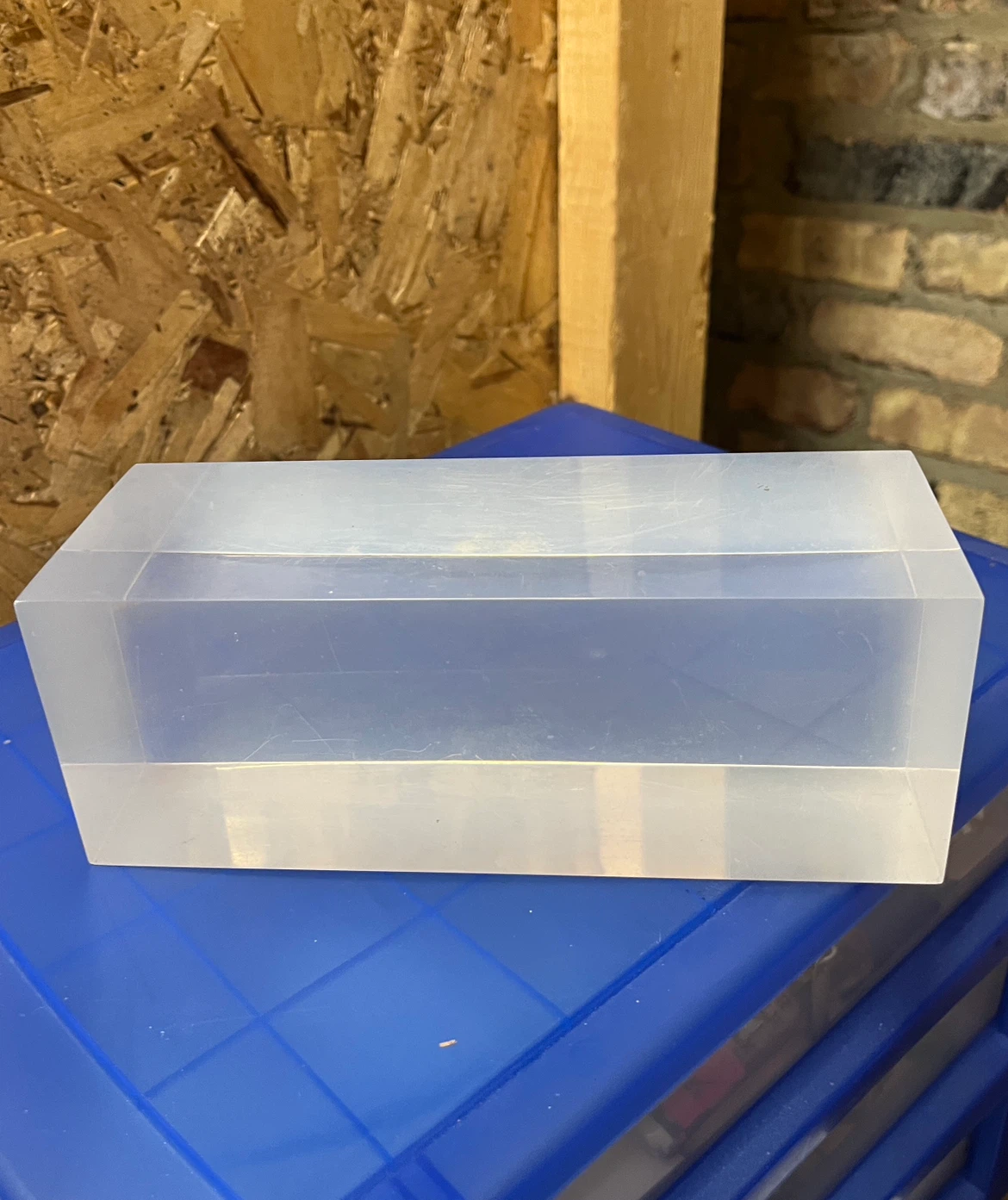 Clear Acrylic Heavy Door Stop