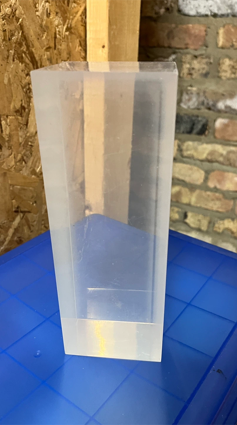 Clear Acrylic Heavy Door Stop - photo 2