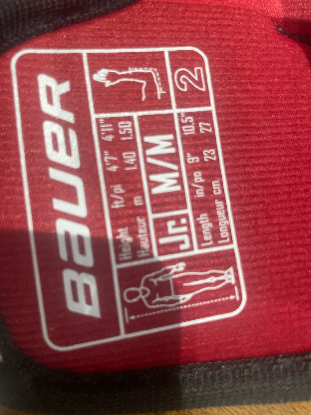 Bauer NSX Jr Hockey Shin Pads and Elbow Pads - photo 3