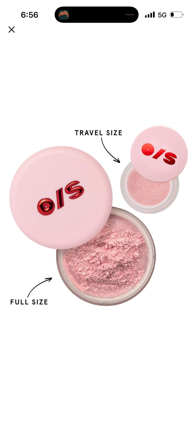 ONE/SIZE Ultra Pink Ultimate Setting Powder Travel Size 6.5g