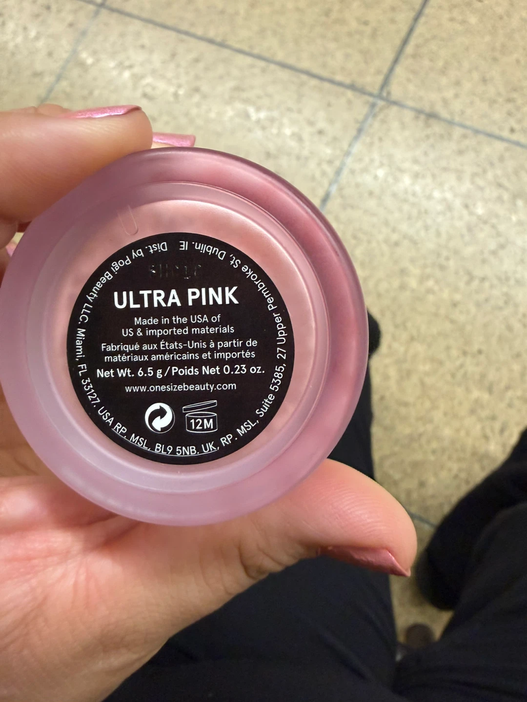 ONE/SIZE Ultra Pink Ultimate Setting Powder Travel Size 6.5g - photo 2