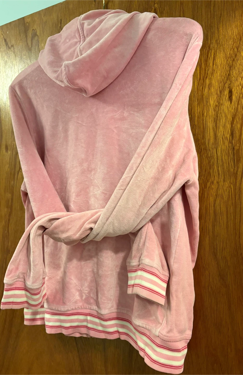 Gap Pink Velour Hoodie - photo 3