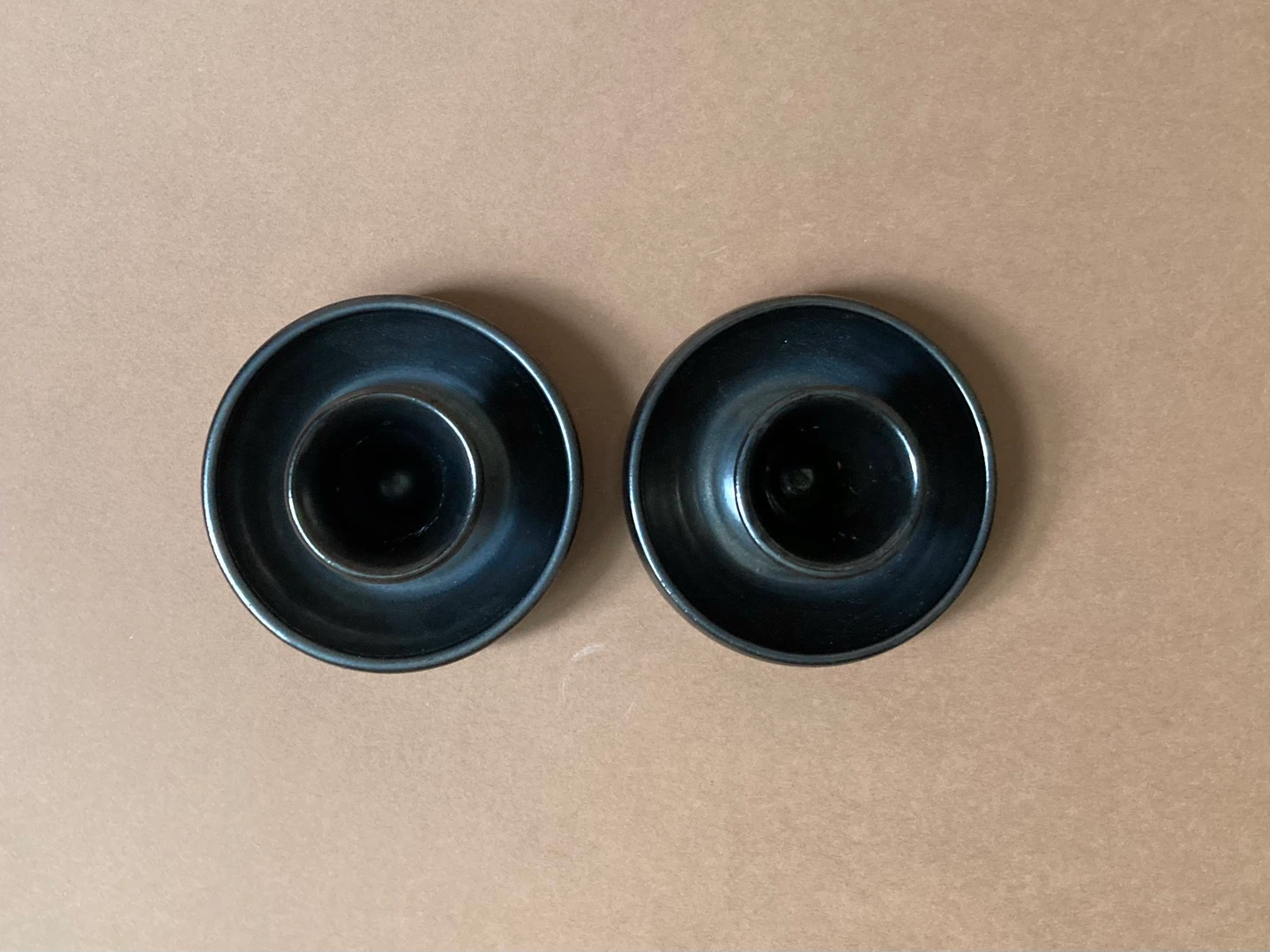 Pair of Vintage Prinknash Pottery Candlestick Holders - photo 4