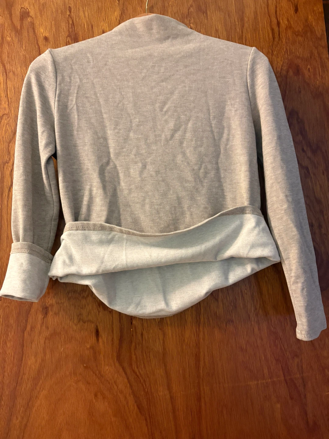 Light Camel/Grey Mock Neck Top - photo 3