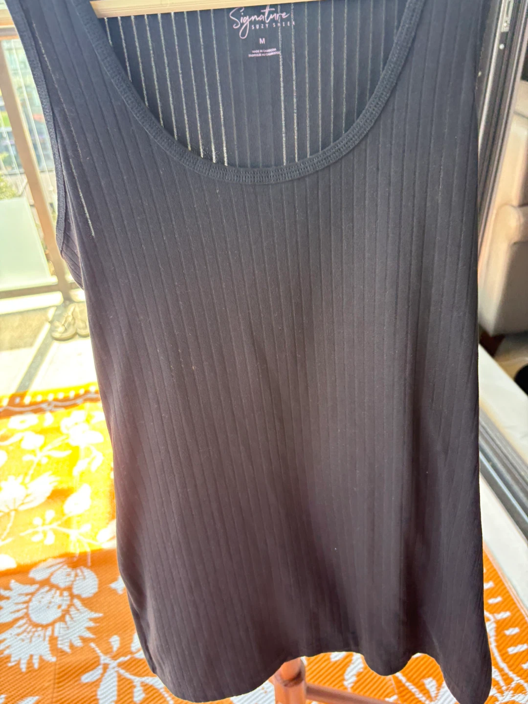 Suzy Shier Black  Top - Size M