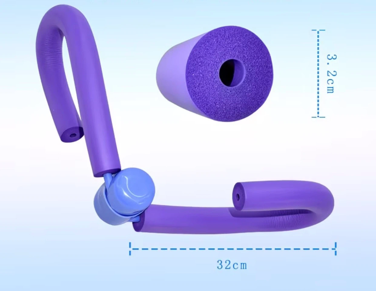 Purple Thigh Master Workout Equipment - photo 3