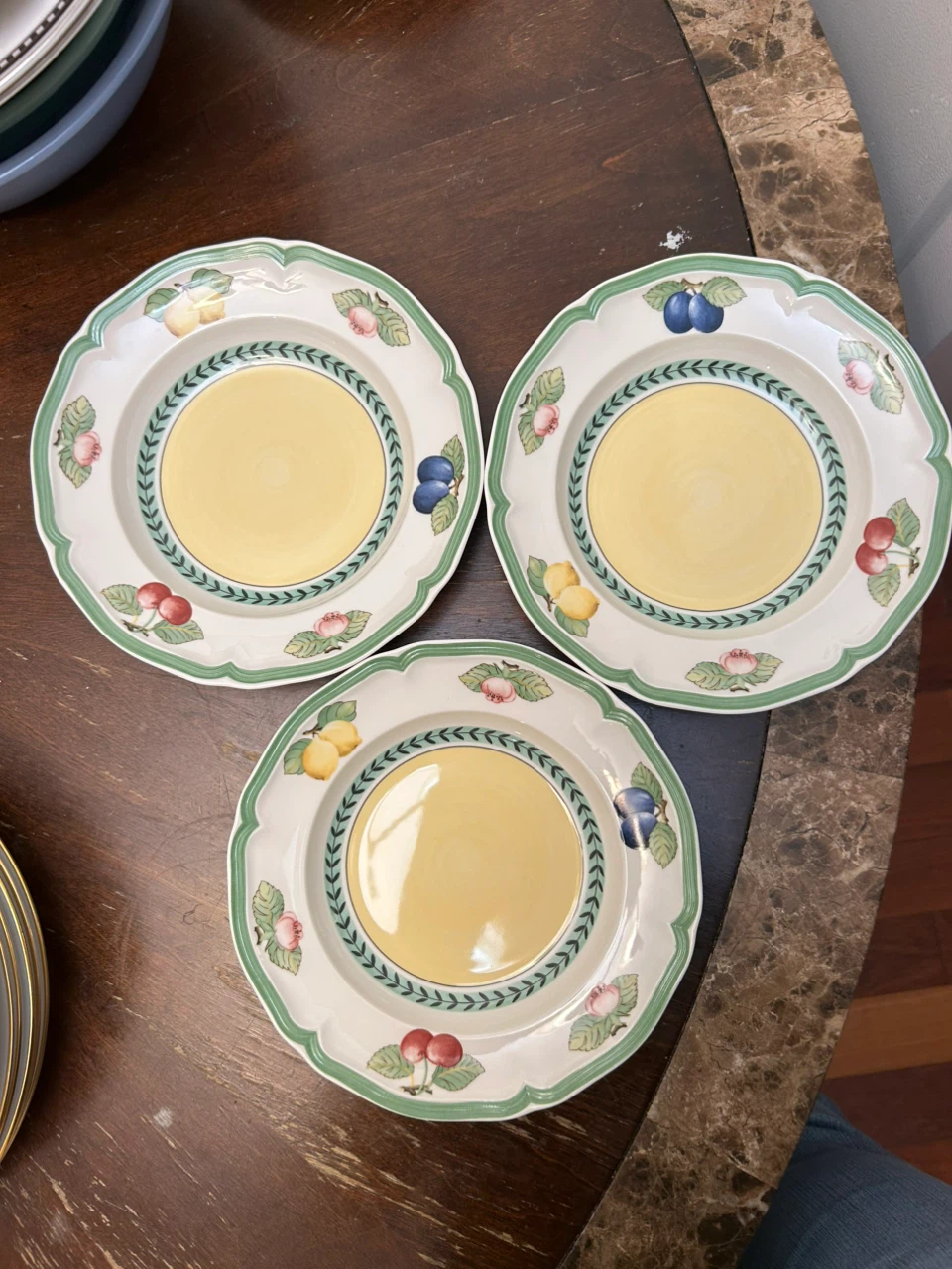 Villeroy & Boch Plates - Set of 3