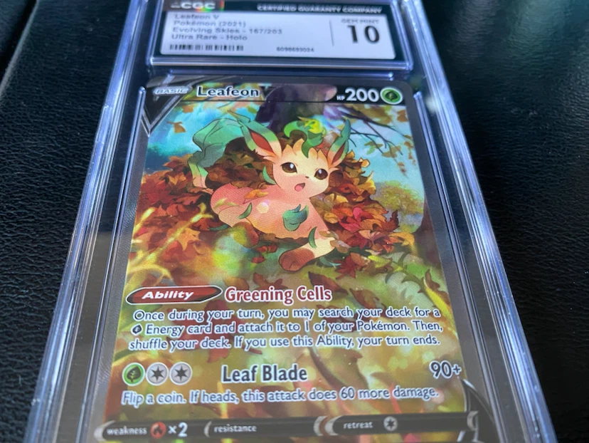 Pokémon Leafeon V #167 CGC Gem Mint