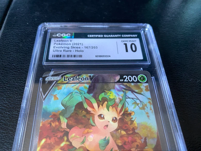 Pokémon Leafeon V #167 CGC Gem Mint - photo 4