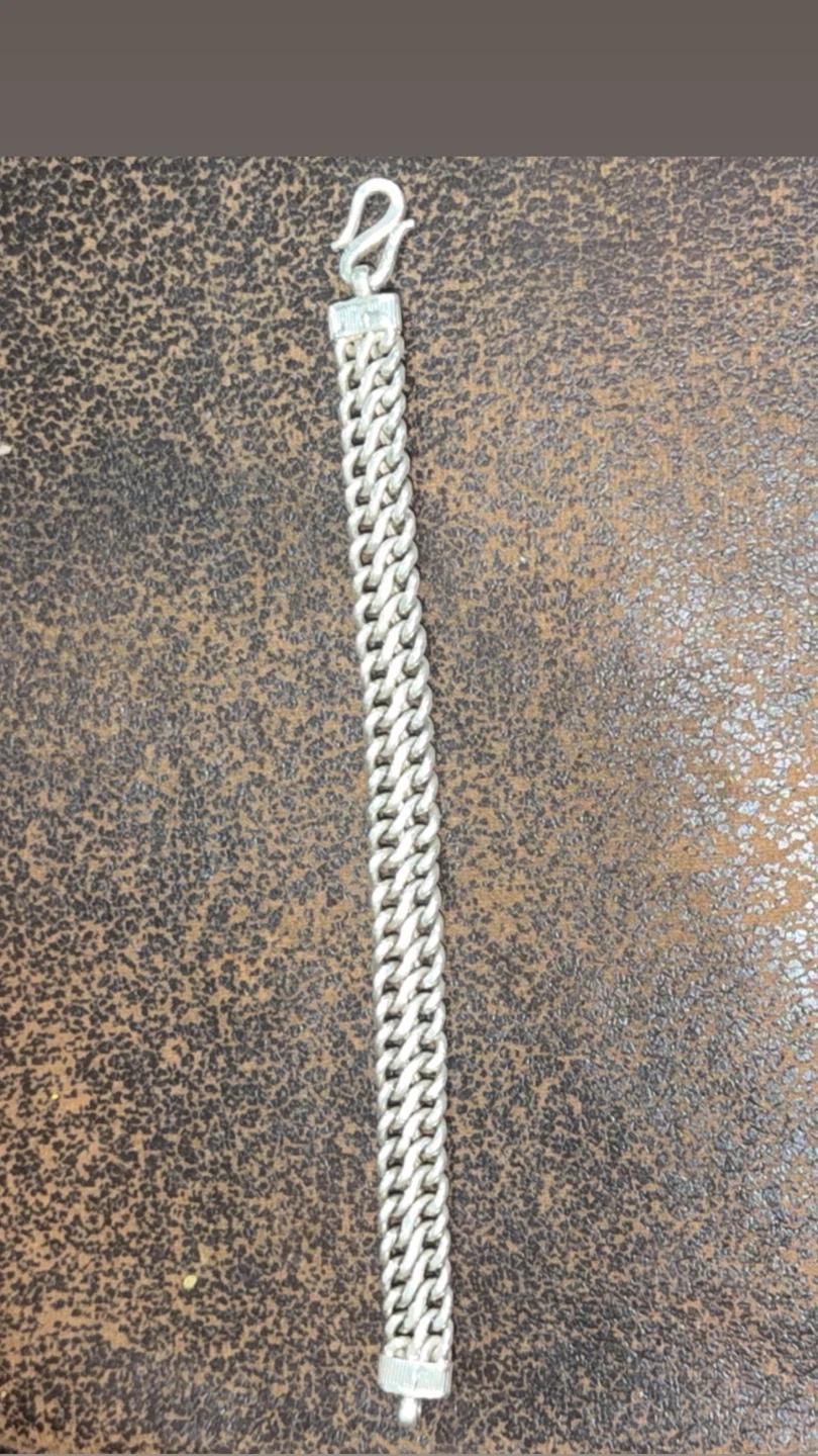 “AUTHENTIC” Silver Chain Bracelet - photo 5