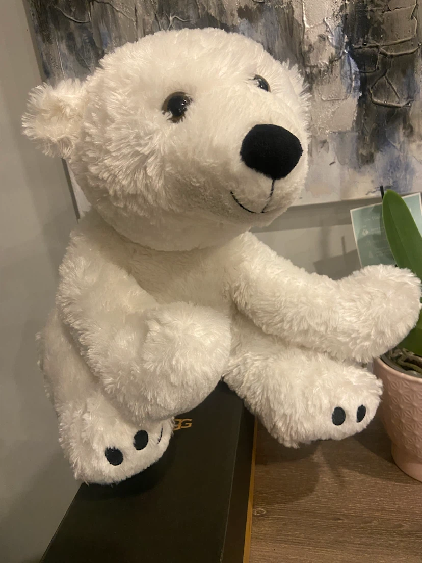 EUC 17” Animal Alley Polar Bear Plush