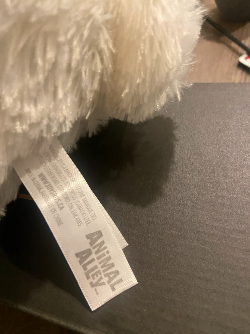 EUC 17” Animal Alley Polar Bear Plush - photo 5