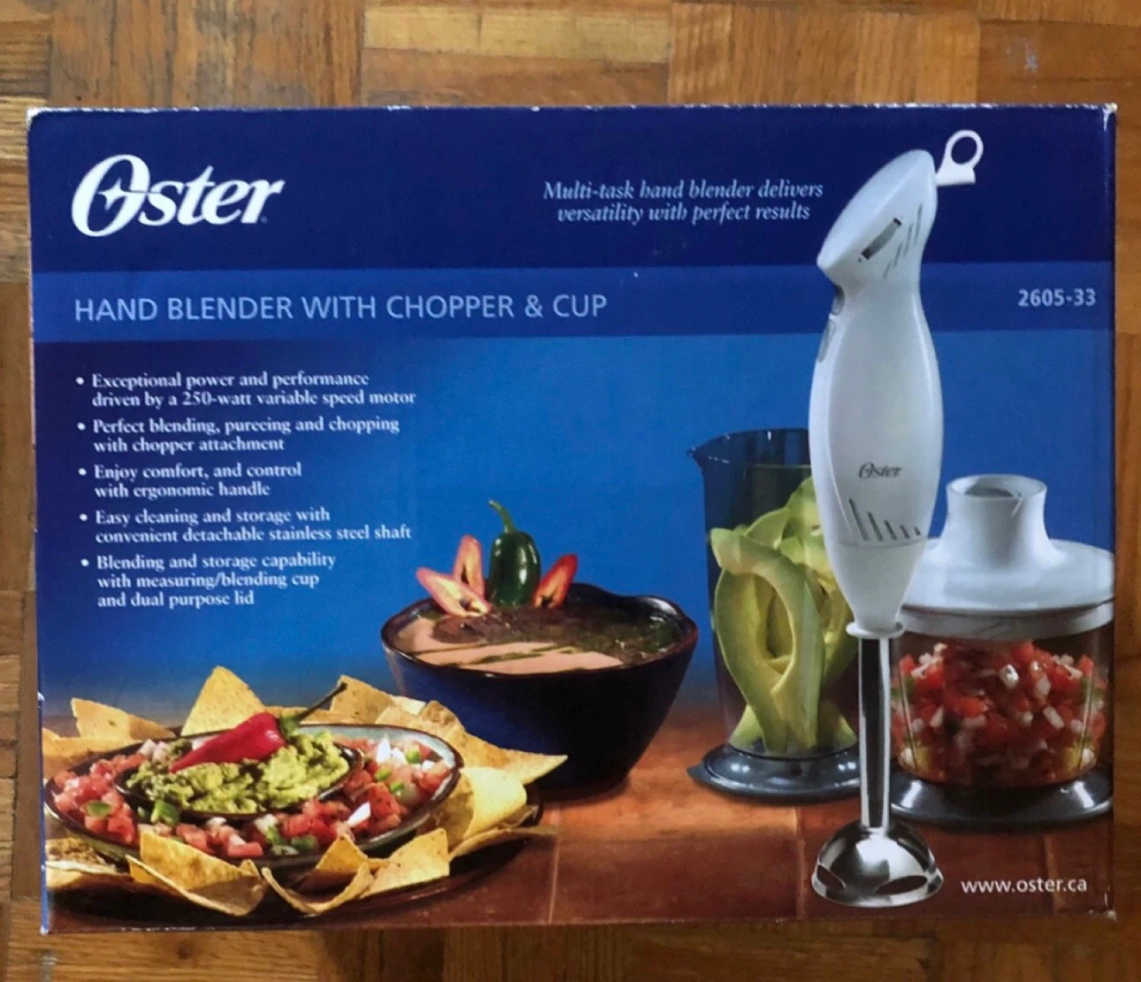 Oster Hand Blender with Chopper & Cup