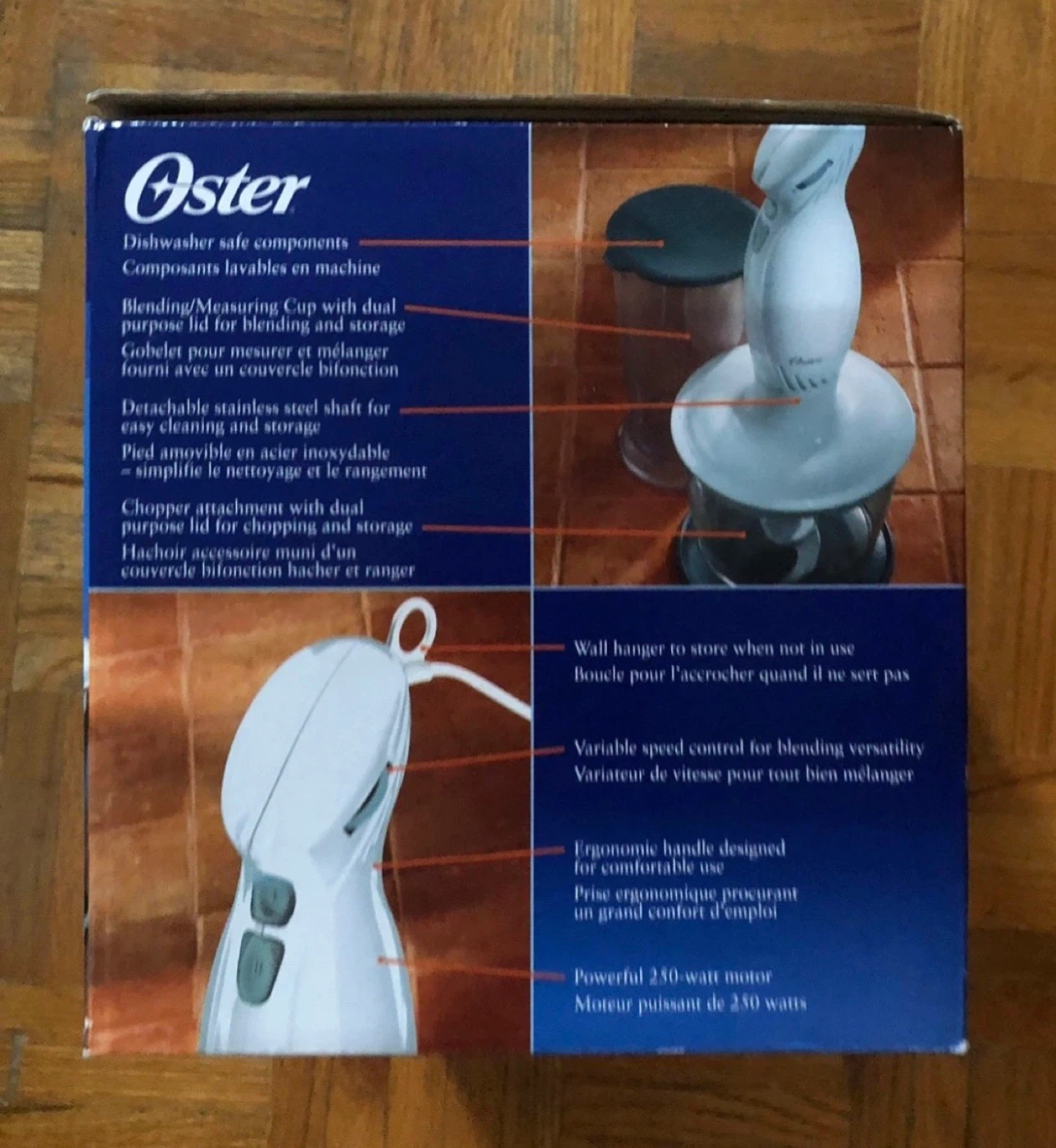 Oster Hand Blender with Chopper & Cup - photo 2