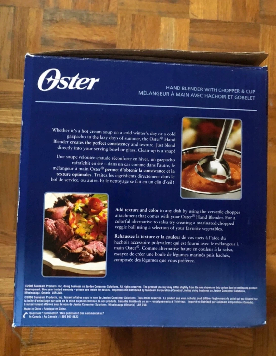 Oster Hand Blender with Chopper & Cup - photo 4