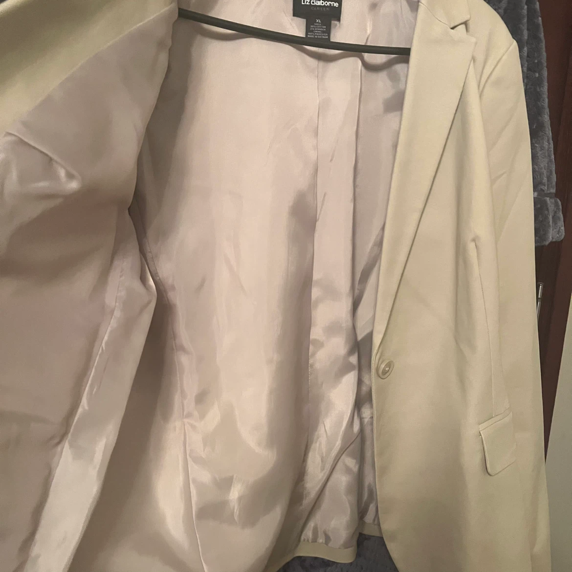 Liz Claiborne Career Beige Blazer - photo 3