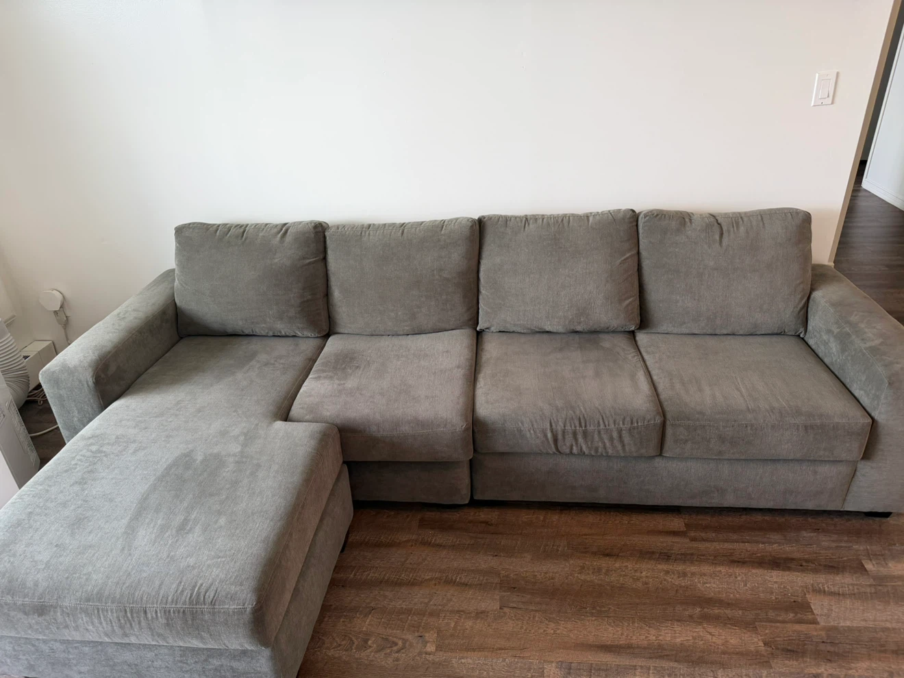 Grey Sectional Couch
