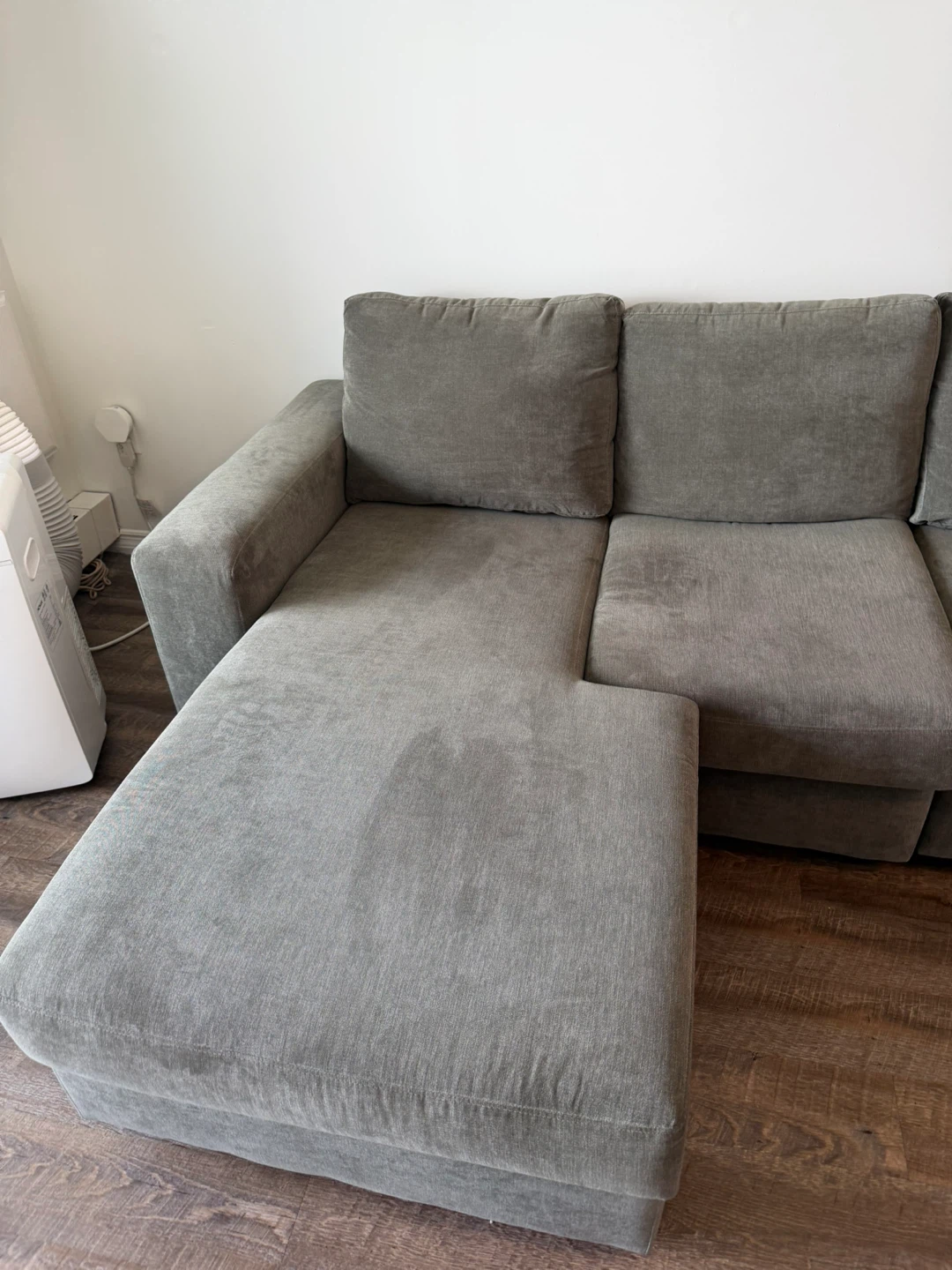 Grey Sectional Couch - photo 2