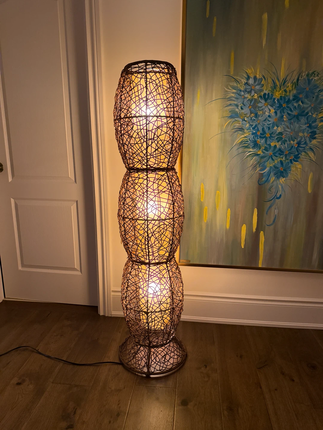 Woven Floor Lamp