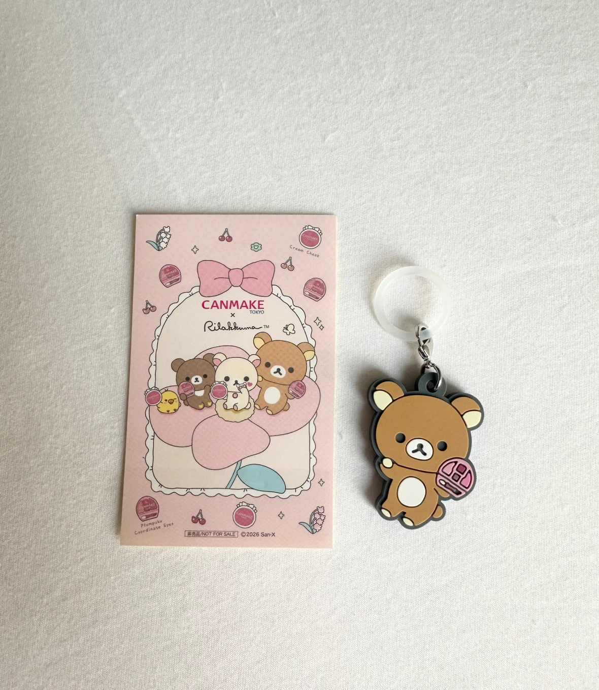 🆕 CANMAKE x Rilakkuma Charm + Sticker