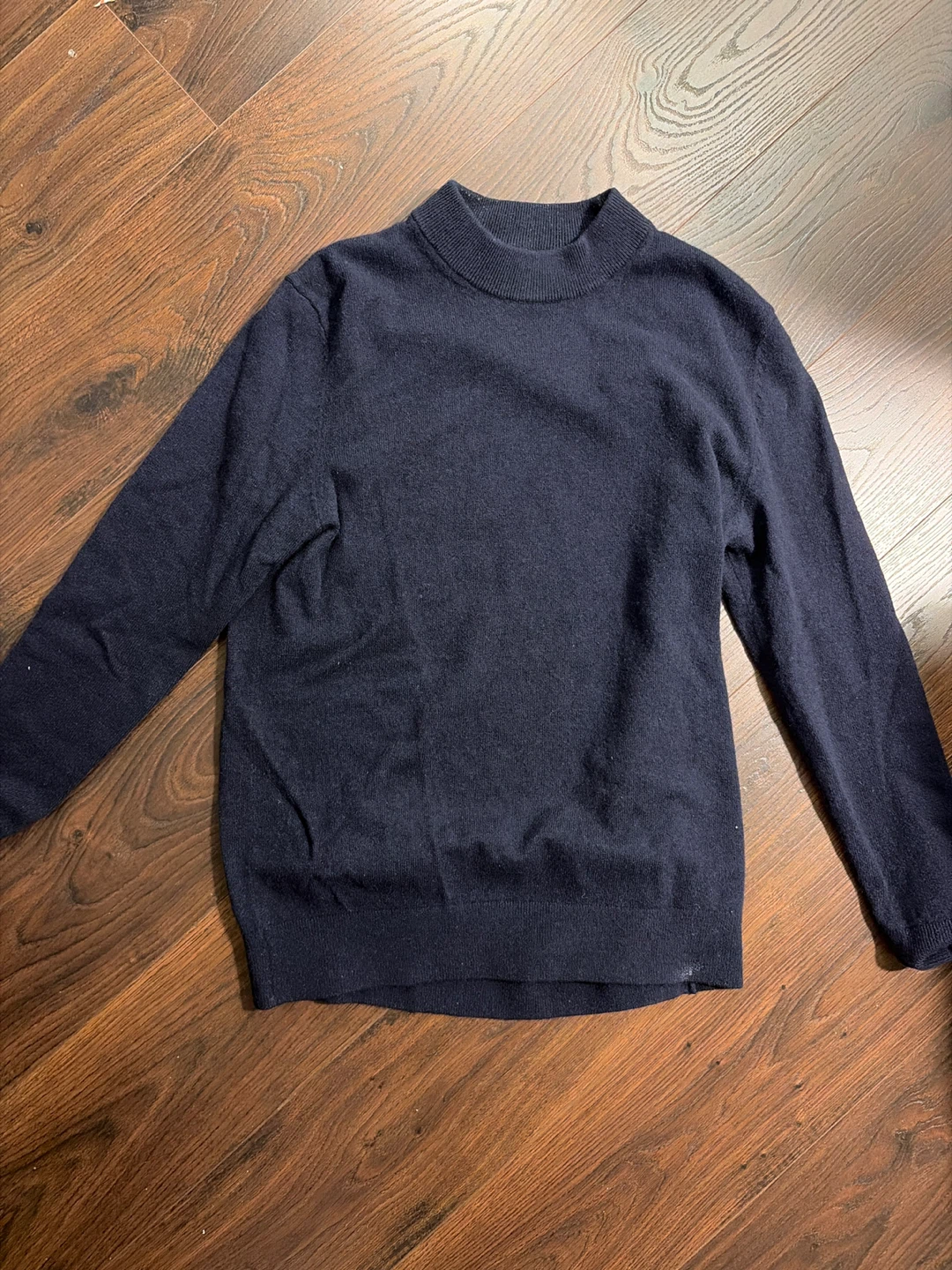 H&M wool dark blue sweater