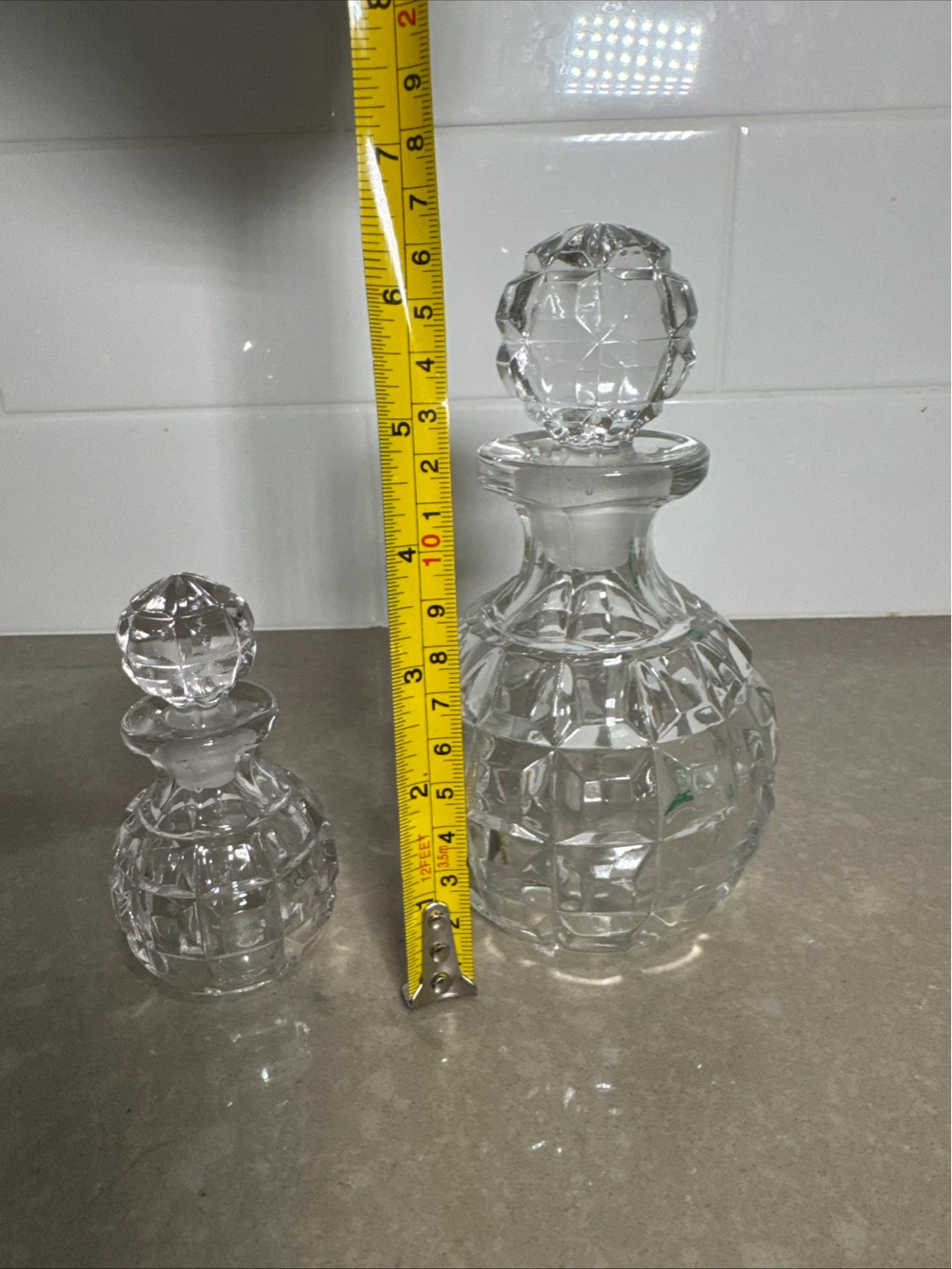 Set of 2 Crystal Perfume Bottles - photo 4