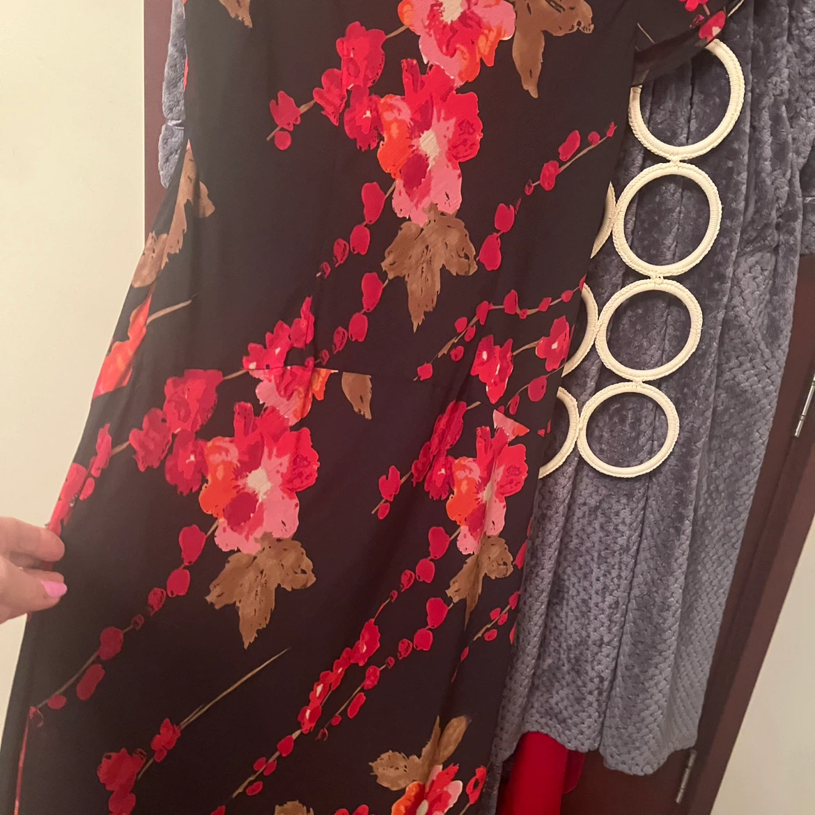 Black Floral Dress - photo 5
