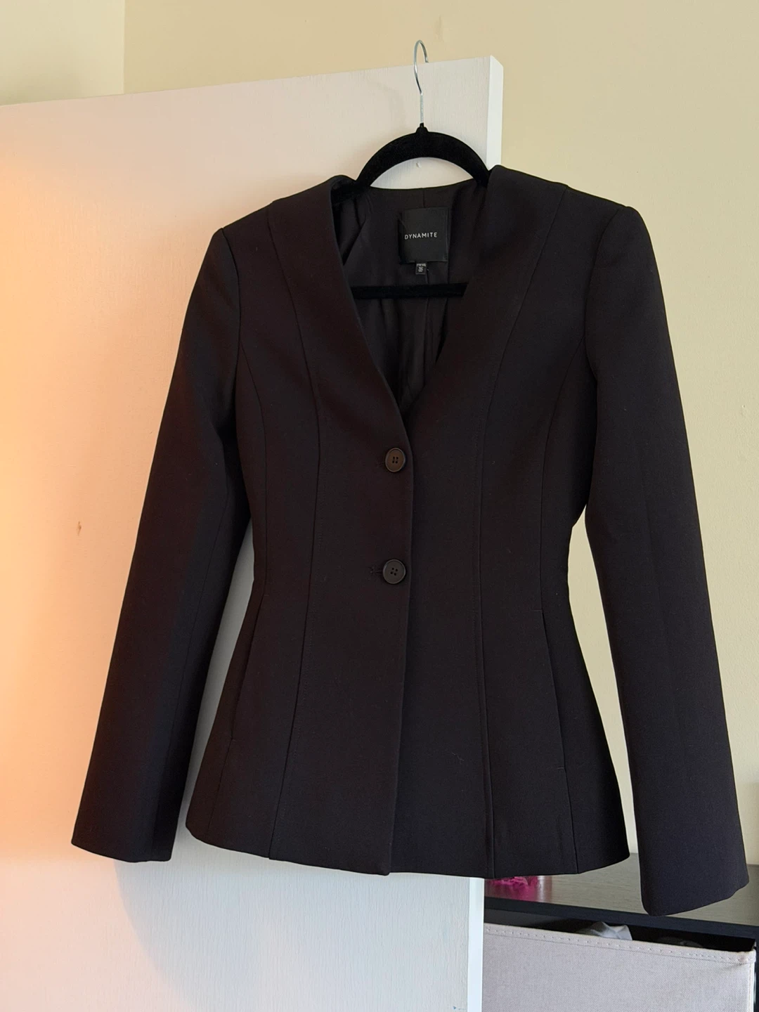 Dynamite Black Blazer