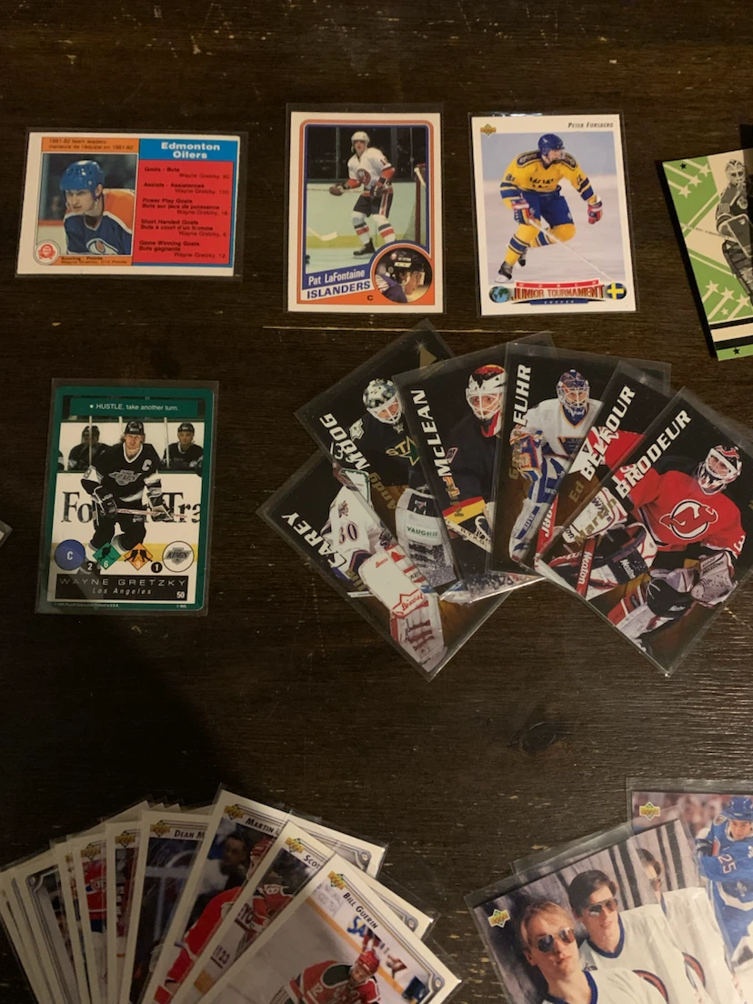 TRADE FOR FOOD or WHATEVER. Collection of Hockey Trading Cards - photo 4