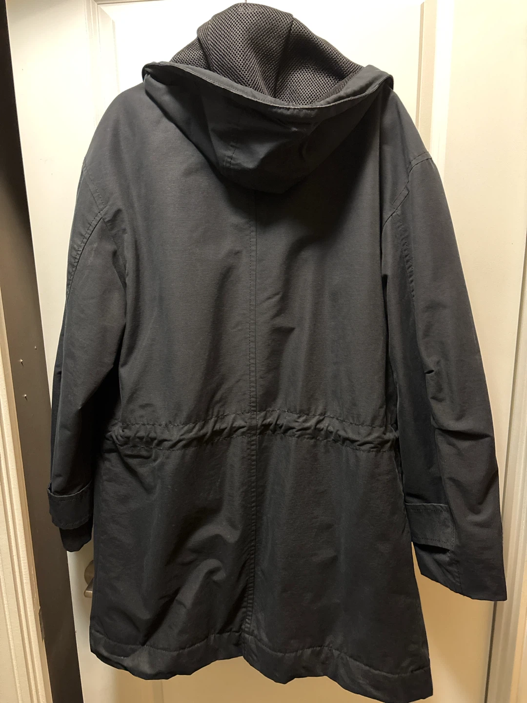 GAP Men's Black Parka Jacket - Size Large - photo 3