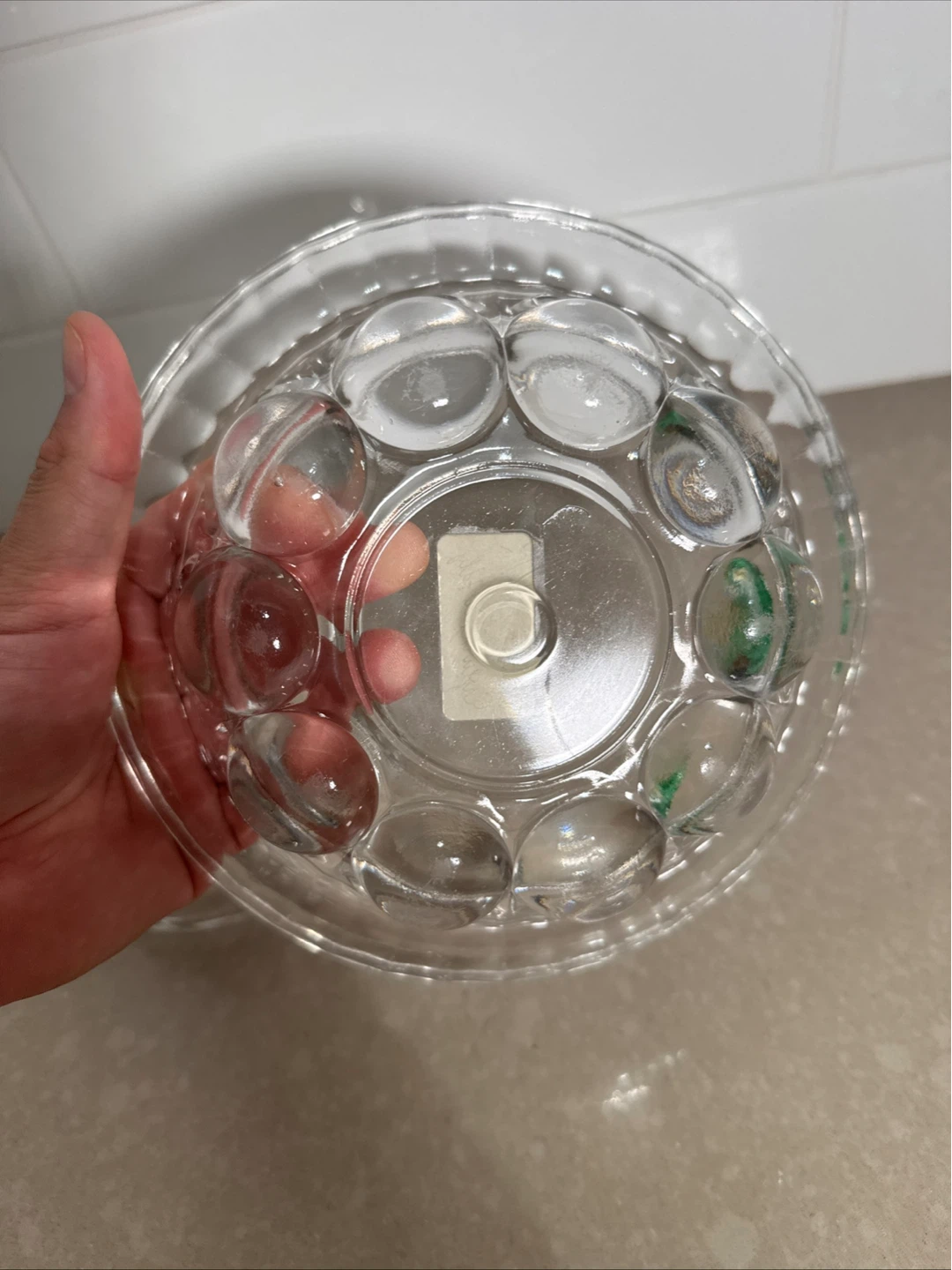 Glass Butter Dish with Lid - photo 5