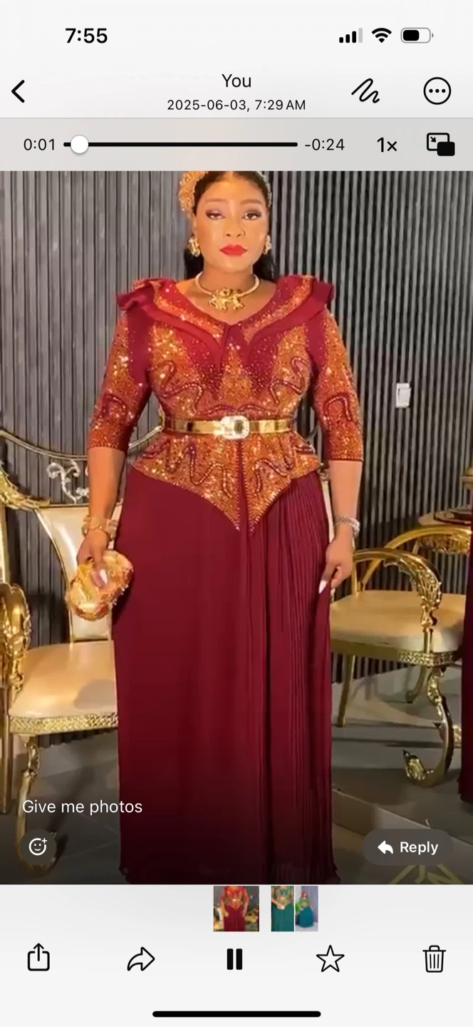 Red and Gold Turkish gowns