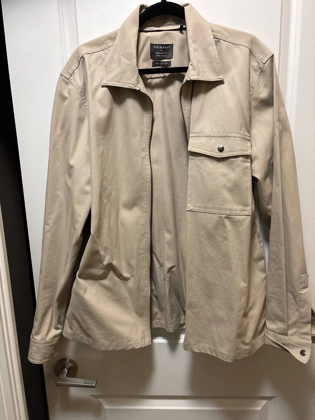 Primark Beige Cotton Utility Jacket