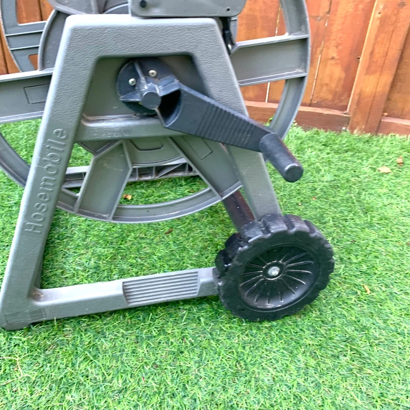 Garden Hose Reel Cart Portable Rolling Hose Garden Storage - photo 5