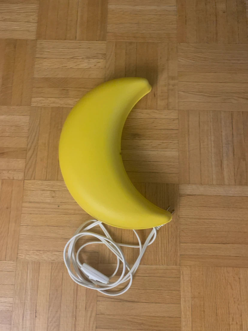 Yellow Moon Night Light