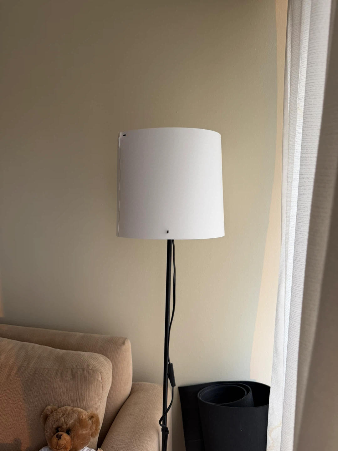 White Floor Lamp