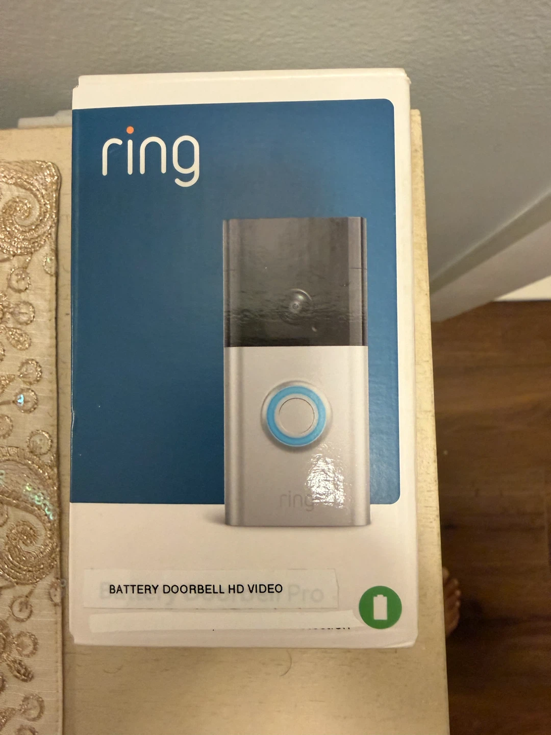 Ring Battery Doorbell HD Video Pro
