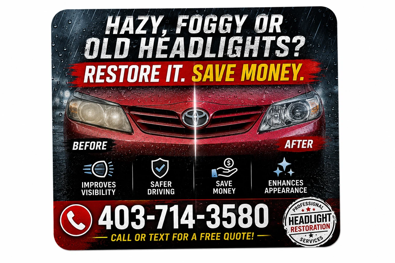 Professional Headlight Restoration Services