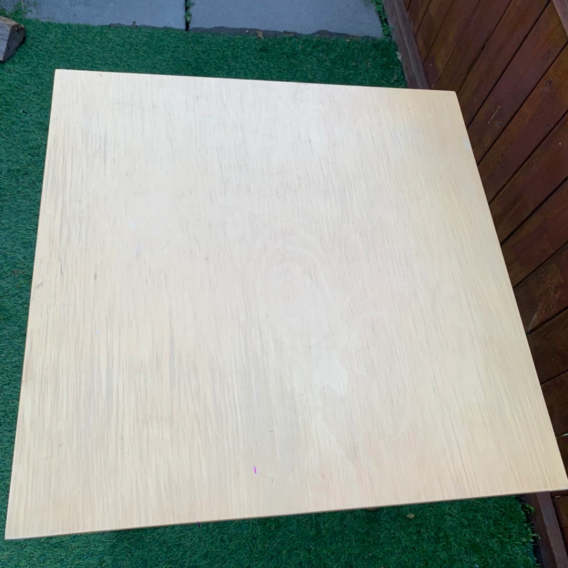 Square Side Table Wood End Table Living Room Furniture - photo 5