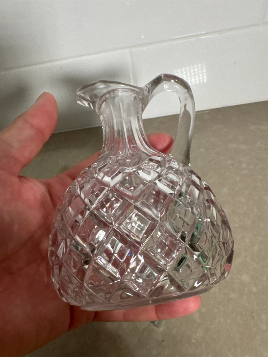 Crystal Glass Decanter with Stopper - photo 3