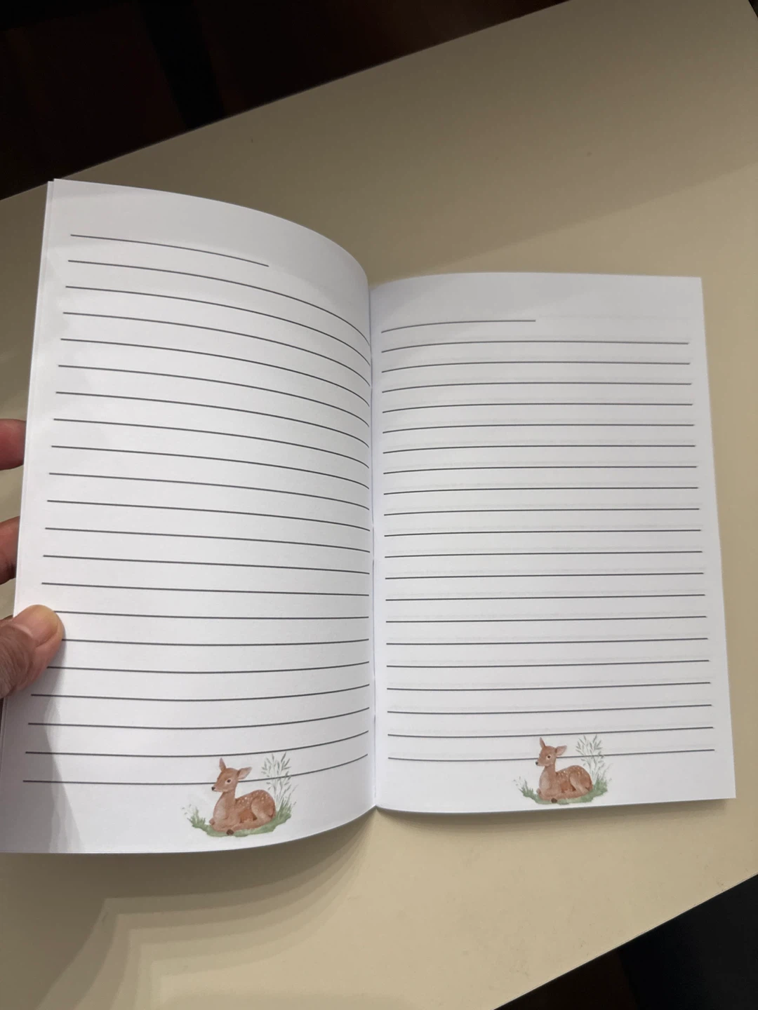 Notebook with Woodland Animals & Bible Verse - photo 2