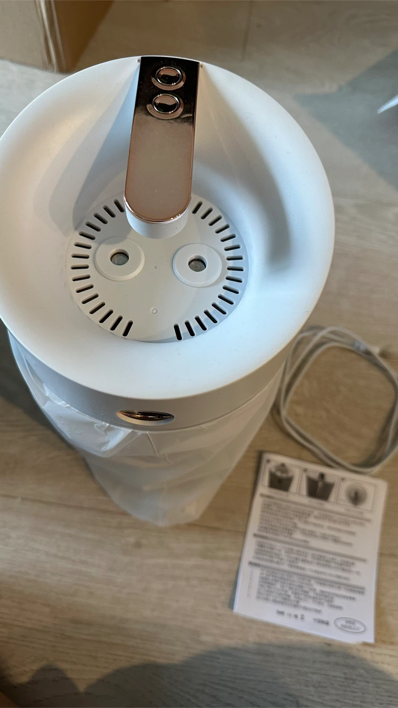 White 3L Humidifier with Colorful Night Light - photo 4