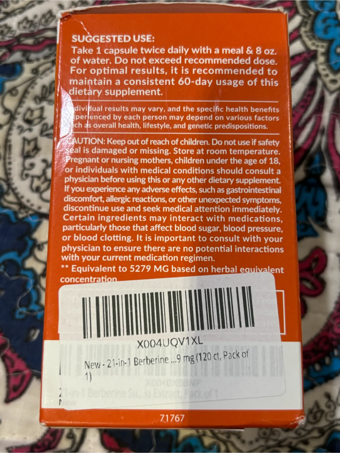 PrimeMD Berberine with Ceylon Cinnamon 120 Capsules - photo 2