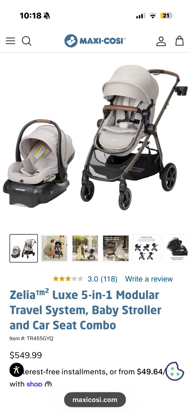 Masi cosi stroller