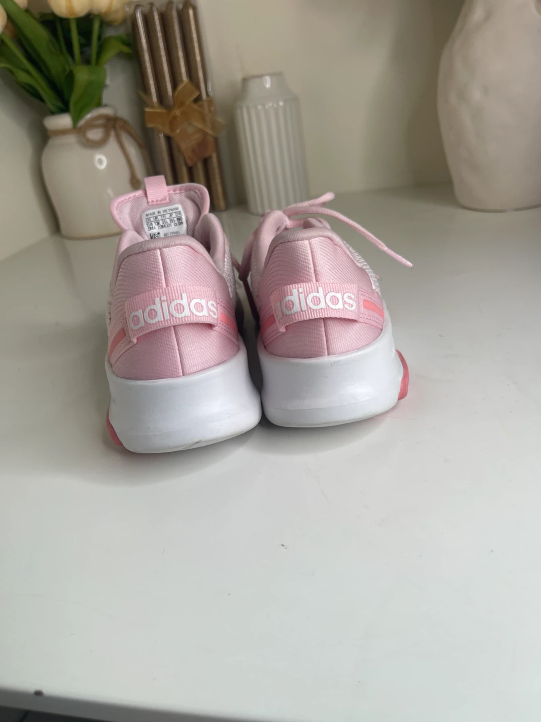 Adidas Pink Girls Running Shoes - photo 2