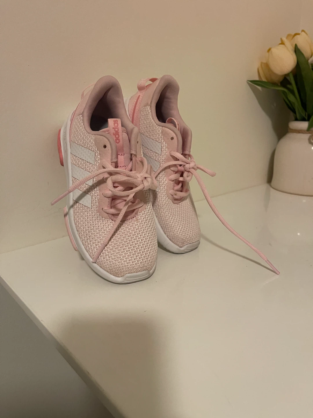 Adidas Pink Girls Running Shoes - photo 5