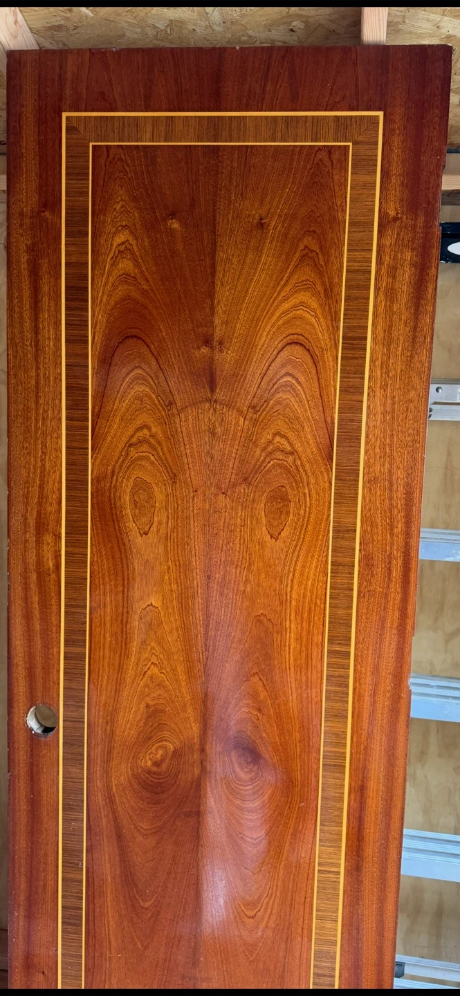Vintage Wood Interior Door