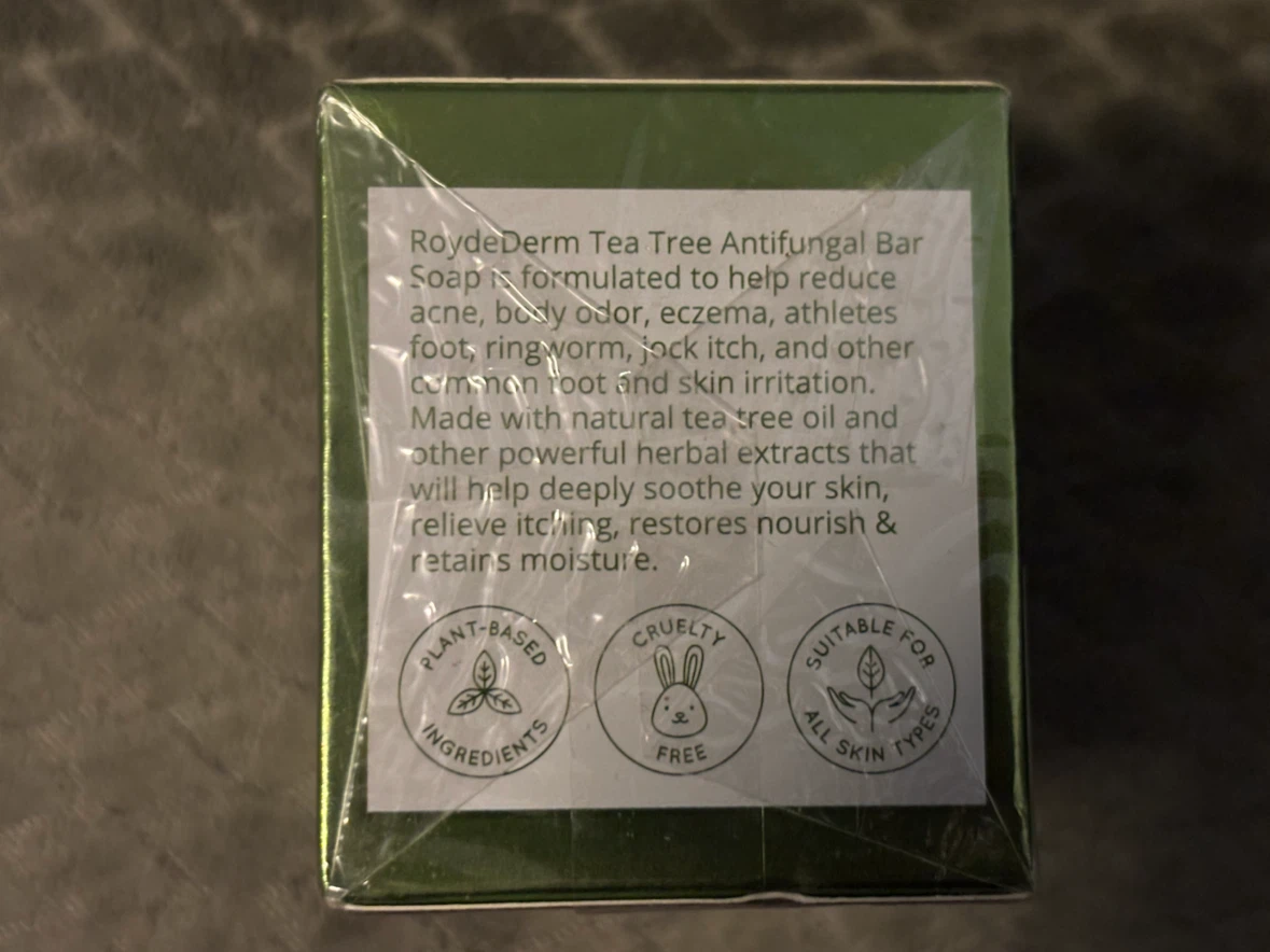 RoyceDerm Tea Tree Oil Antifungal Soap Bars - photo 4